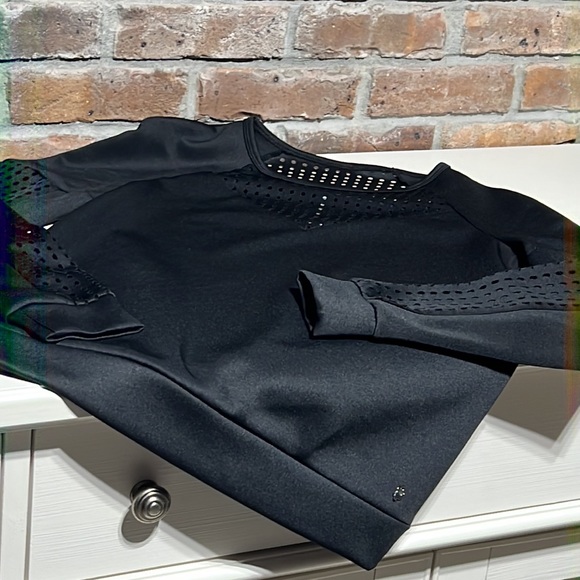 Fabletics Black Tilly Neoprene Long Sleeve shirt - Picture 10 of 15